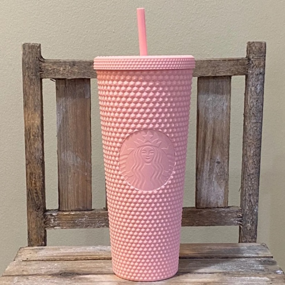 Starbucks tumbler pink
